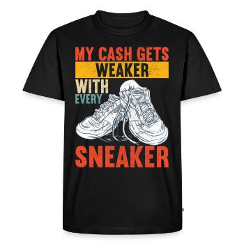 Sneakerhead Sneaker Collector - T-shirt Premium bio Homme - noir - Devant - Nico (187cm)