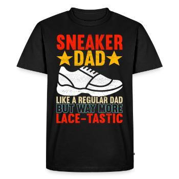 Sneakerhead Collectionneur de baskets - T-shirt Premium bio Homme - noir - Devant - Nico (187cm)