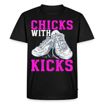 Sneakerhead Sneaker Collector - T-shirt Premium bio Homme - noir - Devant - Nico (187cm)