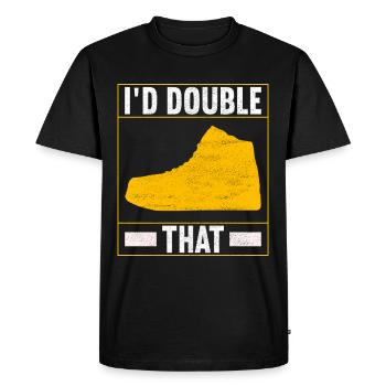 Sneakerhead Collectionneur de baskets - T-shirt Premium bio Homme - noir - Devant - Nico (187cm)