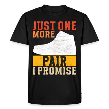 Sneakerhead Collectionneur de baskets - T-shirt Premium bio Homme - noir - Devant - Nico (187cm)