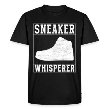 Sneakerhead Sneaker Collector - T-shirt Premium bio Homme - noir - Devant - Nico (187cm)