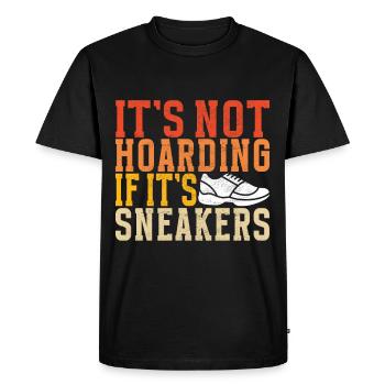 Sneakerhead Sneaker Collector - T-shirt Premium bio Homme - noir - Devant - Nico (187cm)