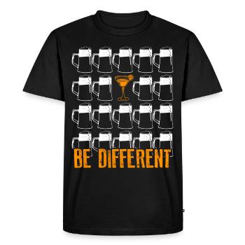 Tequila glass tequilas mexico - Men's Premium Organic T-Shirt - black - Front - Nico (187cm)