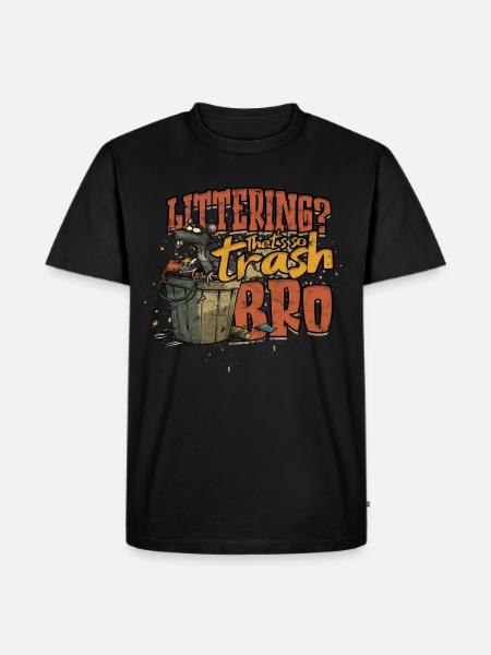 Umweltschutz Umweltschützer - Männer Premium Bio T-Shirt - Schwarz