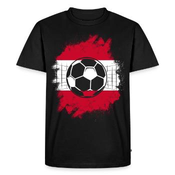 Austria Austria Vienna Styria Tyrol - Men's Premium Organic T-Shirt - black - Front - Nico (187cm)
