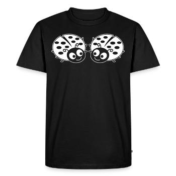 Ladybugs Ladybird Ladybug - Men's Premium Organic T-Shirt - black - Front - Nico (187cm)