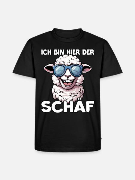 Schäff | Chef | Teamleiter | Abteilungsleiter - Männer Premium Bio T-Shirt - Schwarz