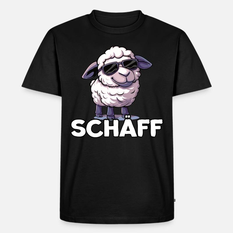 Schäff | Chef | Teamleiter | Abteilungsleiter - Männer Premium Bio T-Shirt - Schwarz