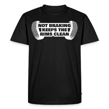 Cars Traffic Rush Hour Driver Commuting - Men's Premium Organic T-Shirt - black - Front - Nico (187cm)