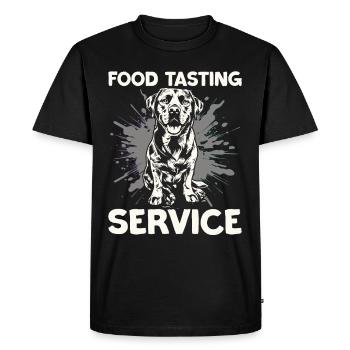 Labrador Retriever - Propriétaires de chiens - Labrador - T-shirt Premium bio Homme - noir - Devant - Nico (187cm)