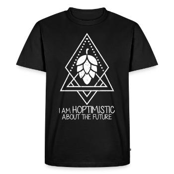 Bière Hop Brewing Bière artisanale - T-shirt Premium bio Homme - noir - Devant - Nico (187cm)