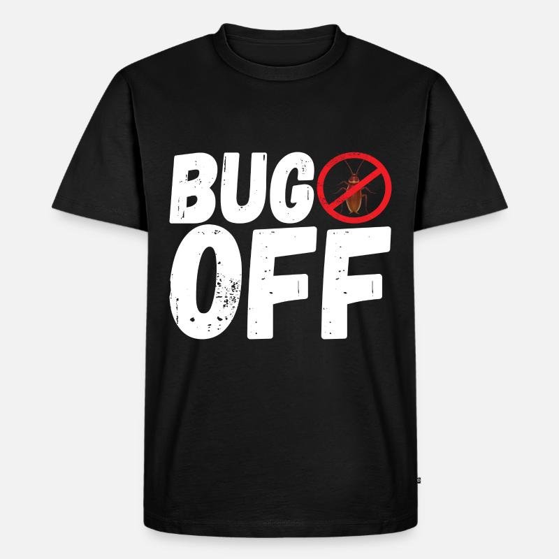 Schädlingsbekämpfung Kammerjäger - Männer Premium Bio T-Shirt - Schwarz