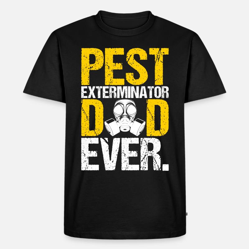 Schädlingsbekämpfung Kammerjäger - Männer Premium Bio T-Shirt - Schwarz