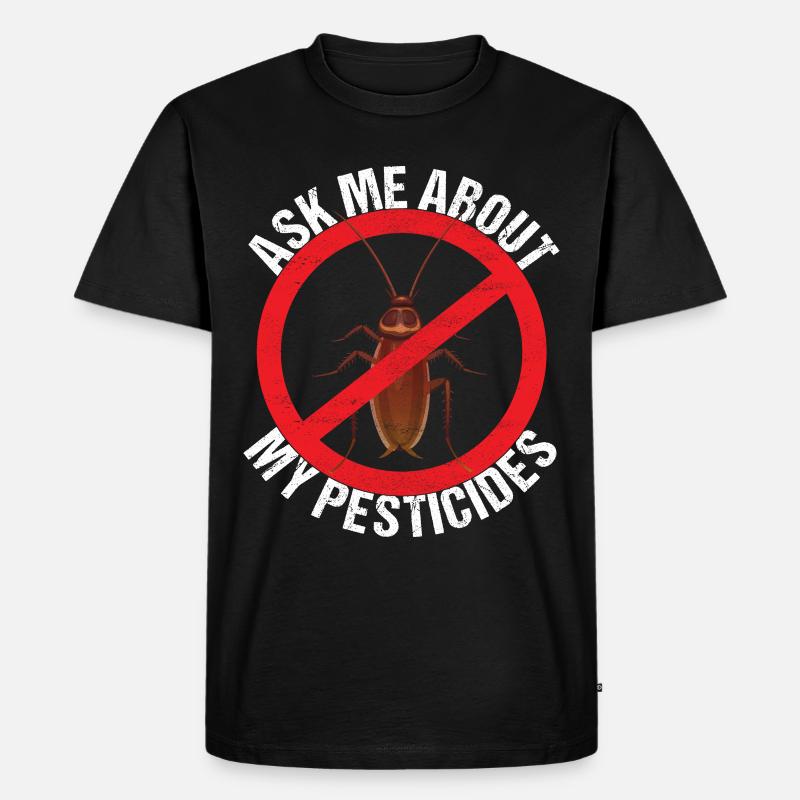 Schädlingsbekämpfung Kammerjäger - Männer Premium Bio T-Shirt - Schwarz
