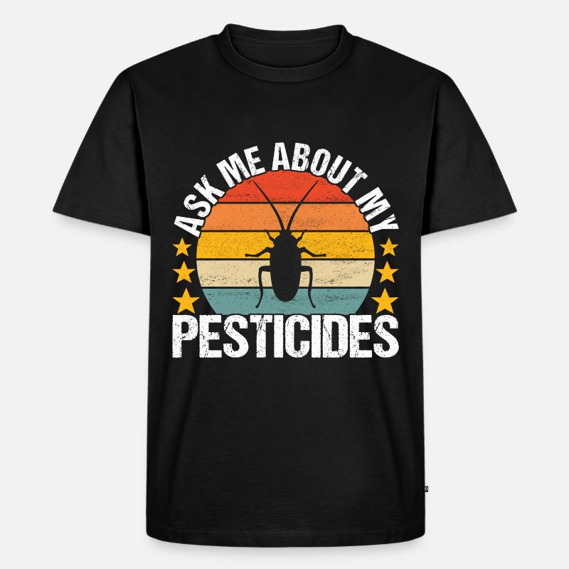 Schädlingsbekämpfung Kammerjäger - Männer Premium Bio T-Shirt - Schwarz