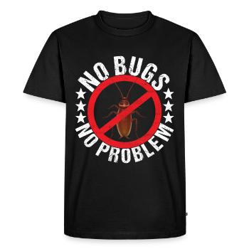 Exterminateurs de lutte antiparasitaire - T-shirt Premium bio Homme - noir - Devant - Nico (187cm)
