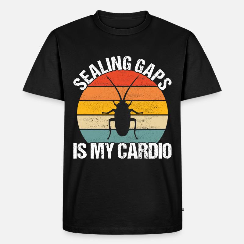 Schädlingsbekämpfung Kammerjäger - Männer Premium Bio T-Shirt - Schwarz
