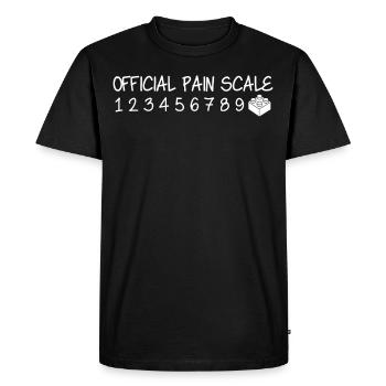 Building Block Pain Building Brick - T-shirt Premium bio Homme - noir - Devant - Nico (187cm)