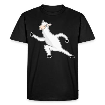 Qigong Qi Gong Karaté Thai Chi Chigong - T-shirt Premium bio Homme - noir - Devant - Nico (187cm)