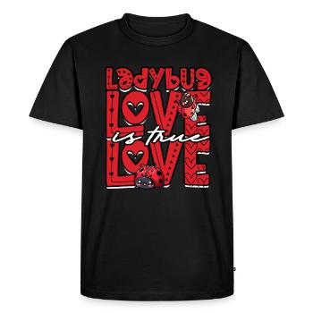 Coccinelle Entomologie Entomologiste - T-shirt Premium bio Homme - noir - Devant - Nico (187cm)