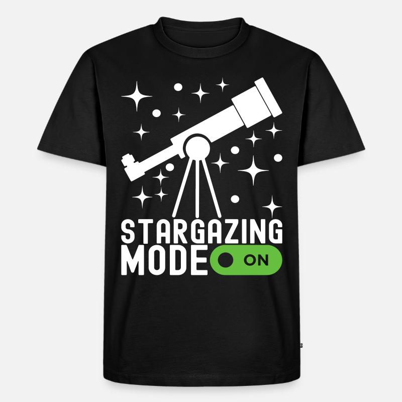 Atronome Astronomie - Männer Premium Bio T-Shirt - Schwarz