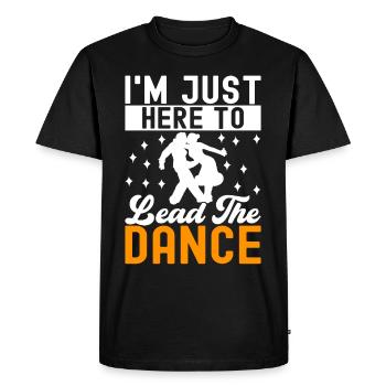 Danse de salon Danseurs de salon Danseurs de salon Danseurs de salon - T-shirt Premium bio Homme - noir - Devant - Nico (187cm)