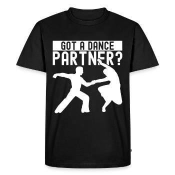 Danse de salon Danseurs de salon Danseurs de salon Danseurs de salon - T-shirt Premium bio Homme - noir - Devant - Nico (187cm)