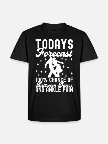 Ballroom Dance Ballroom Dancers Ballroom Dancers - Men's Premium Organic T-Shirt - black
