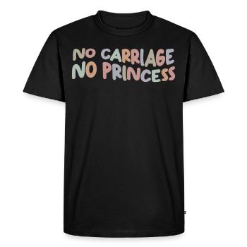 Chevaux Cochers Calèche Calèche Cocher - T-shirt Premium bio Homme - noir - Devant - Nico (187cm)