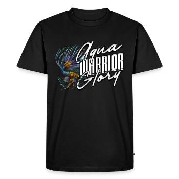 Betta Fish Betta Aqua Warrior Glory - Men's Premium Organic T-Shirt - black - Front - Nico (187cm)