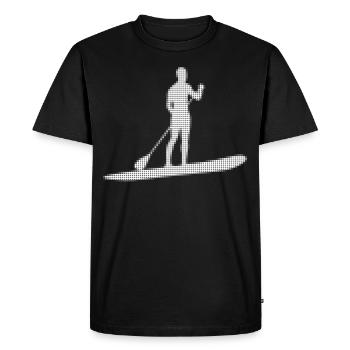 SUP Board Stand up Paddling Boards - Men's Premium Organic T-Shirt - black - Front - Nico (187cm)