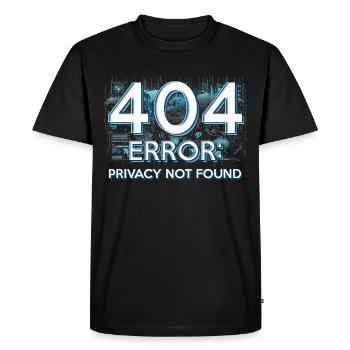 Penetrationstester Penetration Tester - Men's Premium Organic T-Shirt - black - Front - Nico (187cm)