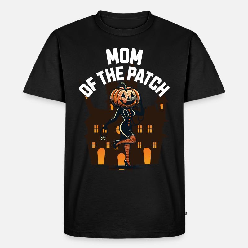 Mutter des Kürbisfelds Lustiger Spruch - Männer Premium Bio T-Shirt - Schwarz