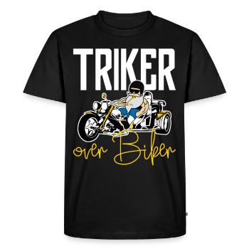 Trike Driver Trikes Triker - Men's Premium Organic T-Shirt - black - Front - Nico (187cm)
