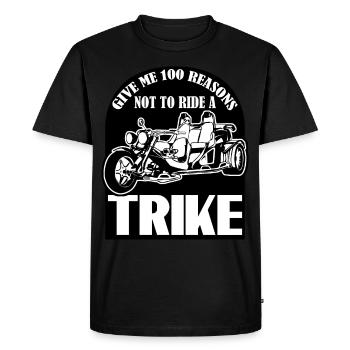 Triker Trike Driver Trikes - Men's Premium Organic T-Shirt - black - Front - Nico (187cm)