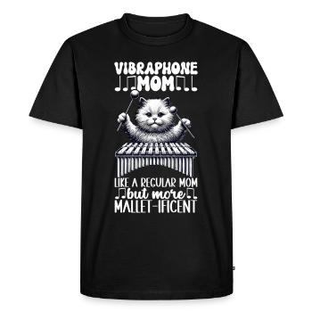 Vibraphon, vibraphonist - Men's Premium Organic T-Shirt - black - Front - Nico (187cm)