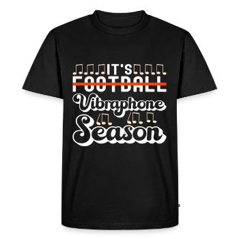 Vibraphon, vibraphonist - Men's Premium Organic T-Shirt - black - Front - Nico (187cm)