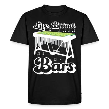 Vibraphon, vibraphonist - Men's Premium Organic T-Shirt - black - Front - Nico (187cm)