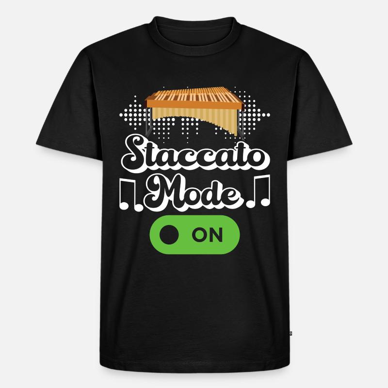 Vibraphon, vibraphonist - Men's Premium Organic T-Shirt - black