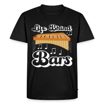 Vibraphon, vibraphonist - Men's Premium Organic T-Shirt - black - Front - Nico (187cm)