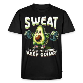 Leg Training Legs Workout Bodybuilder - Men's Premium Organic T-Shirt - black - Front - Nico (187cm)