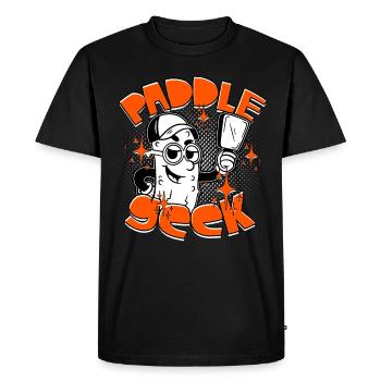 Raquette de pickleball Seek - T-shirt Premium bio Homme - noir - Devant - Nico (187cm)