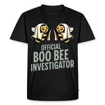 Dicton drôle d’examinateur officiel d’abeilles - T-shirt Premium bio Homme - noir - Devant - Nico (187cm)