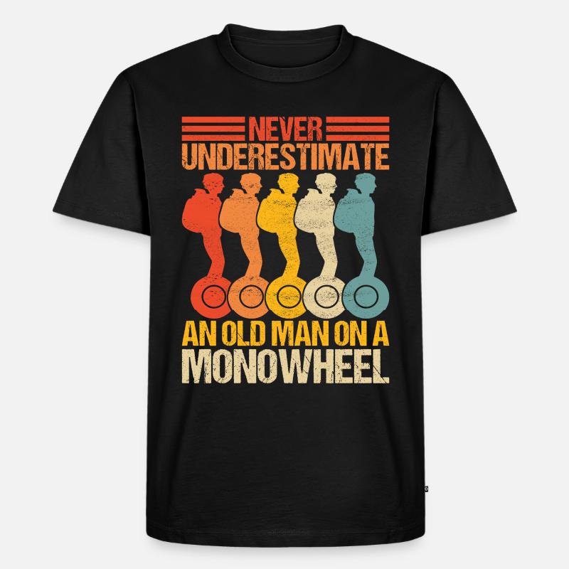 EUC Monowheel - Männer Premium Bio T-Shirt - Schwarz