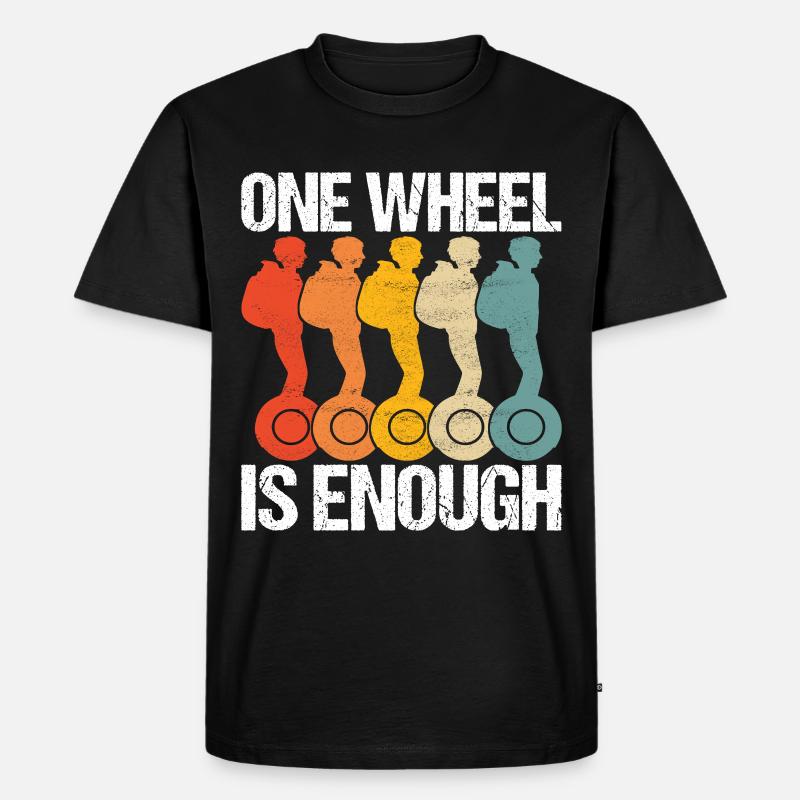 EUC Monowheel - Männer Premium Bio T-Shirt - Schwarz
