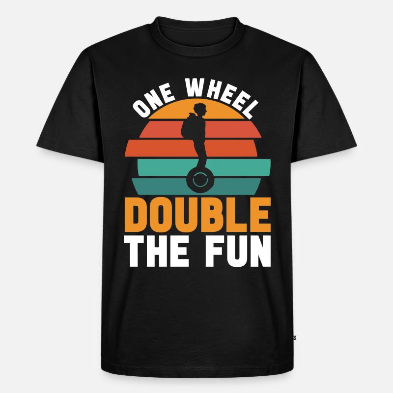 EUC Monowheel - Männer Premium Bio T-Shirt - Schwarz