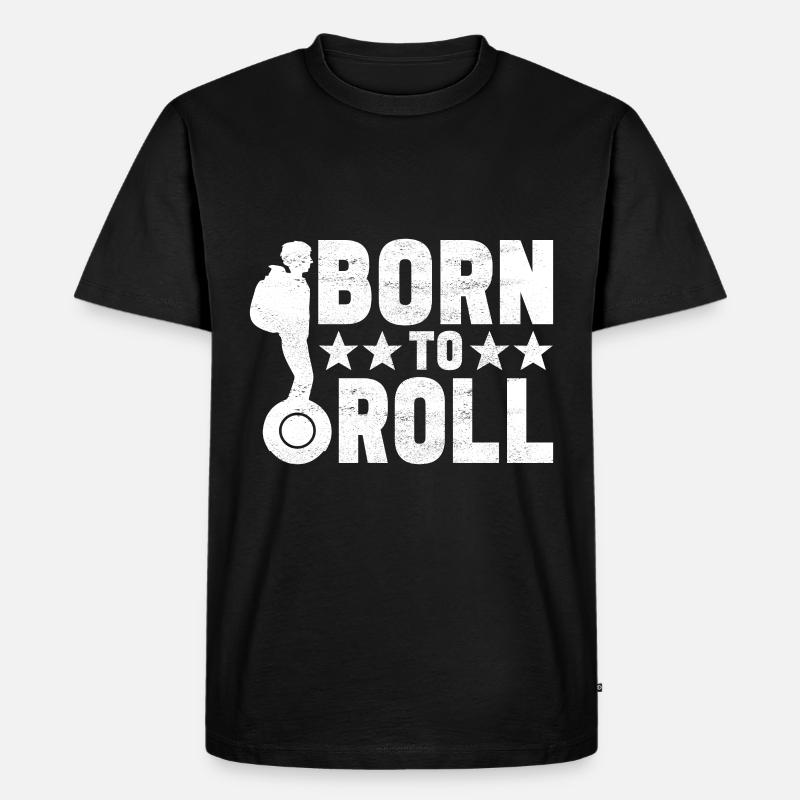 EUC Monowheel - Männer Premium Bio T-Shirt - Schwarz