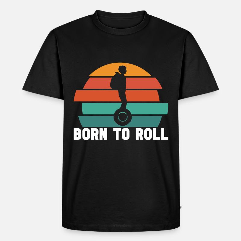 EUC Monowheel - Männer Premium Bio T-Shirt - Schwarz