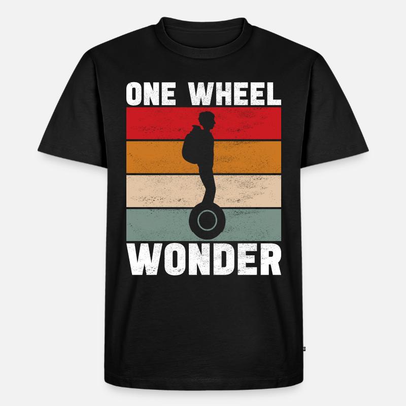 EUC Monowheel - Männer Premium Bio T-Shirt - Schwarz